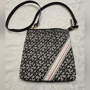 Tommy Hilfiger Monogram crossbody purse